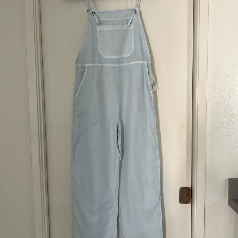 Light Blue Denim Overalls